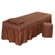 thumbnail image 1 of SPA Mesa De Masaje Juego De Ropa De Cama Falda De Cama Funda De Almohada Funda De Taburete Coffee-L, 1 of 5