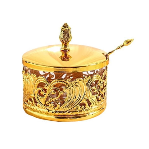 Bothyi - Azucarero Con Tapa, Botes De Dulces En Relieve Para Inauguración De La Casa, Oficina, Boda