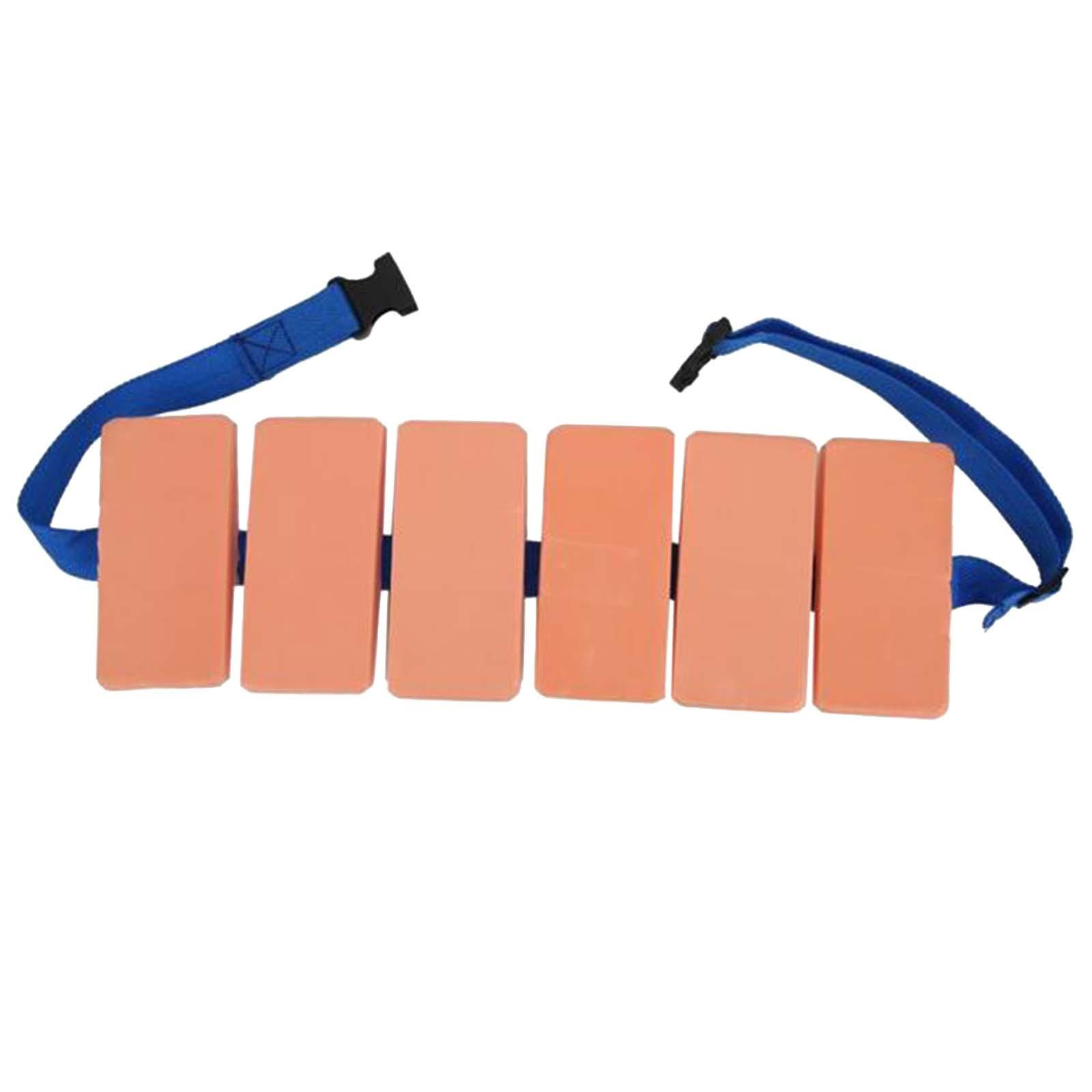 Magideal - Cinturón De Flotación De Tabla Flotante De Natación De Flotador Trasero, Cinturón De Jogging De Agua Flotante De Seguridad, Cintura De Cinturón De Nat 6 Uds Tableros 110Cm