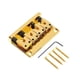 thumbnail image 3 of Puente Para Bajo De 4 Cuerdas Puente Fijo Para Bajo De Metal Accesorios De Carga Superior Reemplazo Oro, 3 of 5