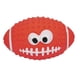 thumbnail image 1 of Perro Juguete Para Masticar Goma Resistente A Las Mordeduras Pelota Chirriante Juguete Para Morder Ejercicio Para La Dentición Rugby Rojo, 1 of 3