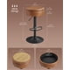 thumbnail image 5 of Taburetes de Bar VASAGLE EKHO Giratorios 360° Ajustables Juego de 4, 5 of 6