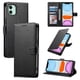 thumbnail image 1 of Funda para FOXDOCK iPhone 11 – Cuero Premium, 3 ranuras para tarjetas, Protección contra impactos, 1 of 5
