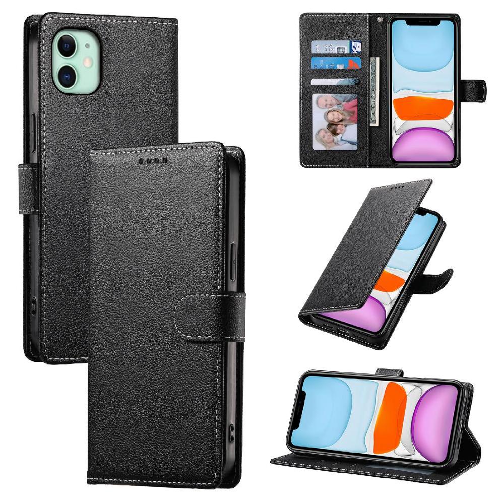 Funda Para Foxdock Iphone 11 – Cuero Premium, 3 Ranuras Para Tarjetas, Protección Contra Impactos