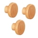 thumbnail image 5 of Ganchos De Madera Para Abrigos, Bolsas, Llaves, Decoración Del Hogar, Toalla Creativa, Estante De Ropa Rústico, 5cm De Diámetro, 3 Uds., 5 of 5