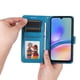 thumbnail image 5 of Funda tipo cartera FOXDOCK para Samsung Galaxy A05s , diseño girasol en relieve, cuero PU, cierre magnético, soporte y tarjetero, 5 of 5