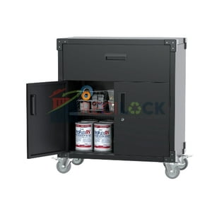 Recilock - Gabinete Para Herramientas Bajo Con Cajon Linea Black