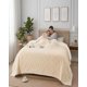 thumbnail image 1 of Frazada Sherpa Premium Con Diseño De Diamantes 2 plazas, 1 of 6