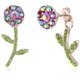 thumbnail image 1 of Pendientes Betsey Johnson de Flor de 2,8 cm, 1 of 2