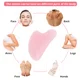 thumbnail image 3 of Natural Jade Gua Sha Scraper Board Massage Rose Quartz Jade Guasha Stone For Face Neck Skin Lifting Wrinkle Remover Beauty Care, 3 of 3