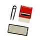 thumbnail image 5 of Kit De Sellos De Tinta Con Ranura Para Abatible Hacia Atrás, Número De Bricolaje, Para Padres, Maestros Y Escuela, 14 Mm X 38 Mm, Rojo, 5 of 5