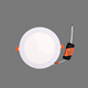 thumbnail image 3 of Lampara Panel Luz LED Cuadrada Redonda Ecologica 24W Lau, 3 of 3