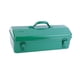 thumbnail image 4 of Caja De Herramientas De Metal Con Pestillo De Bloqueo, Organizador De Herramientas Verde Para Garaje, Hogar, Taller, 42 Cm X 15 Cm X 20 Cm, 4 of 5