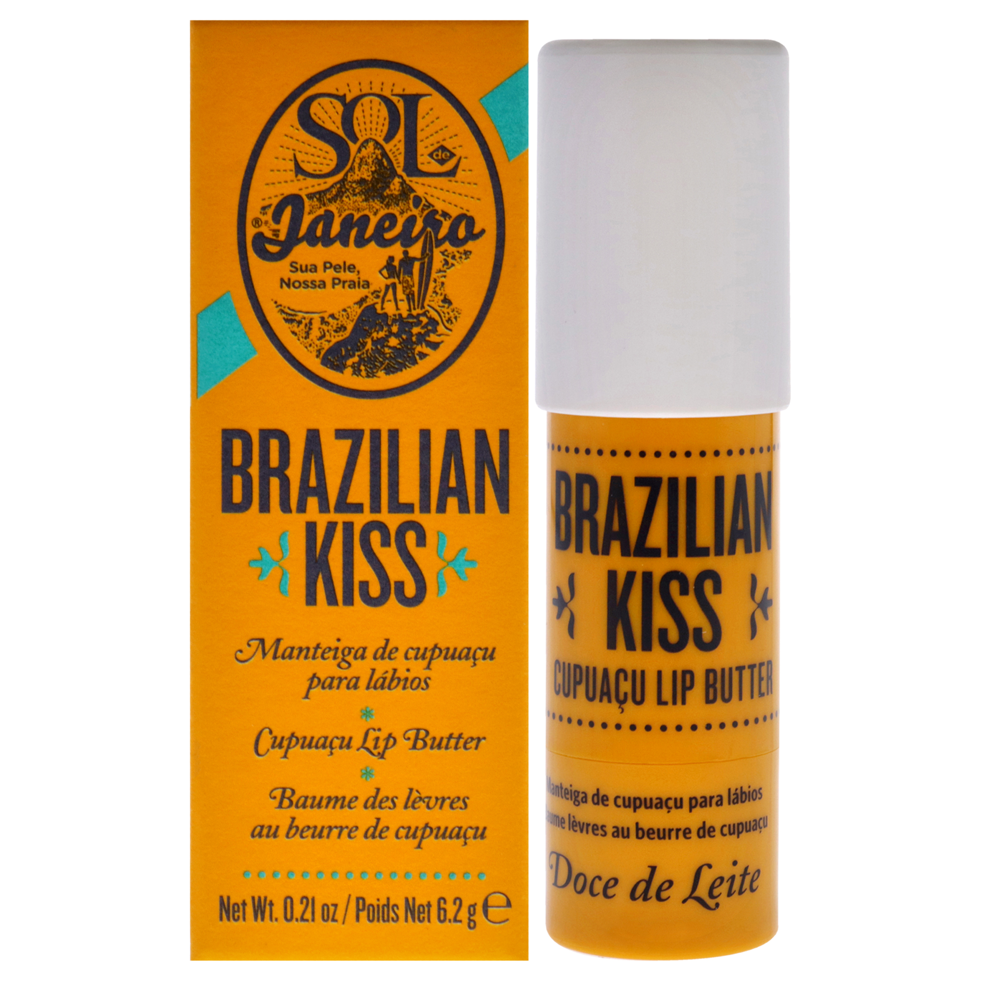 Sol De Janeiro - Manteca Labial De Cupuacu De Beso Brasileño De Para Unisex - Bálsamo Labial De 0,21 Oz