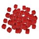thumbnail image 1 of 100pcs 10mm coloridos dados juegos de mesa cubo para fiesta KTV juguetes rojo, 1 of 5