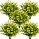 thumbnail image 1 of Flores artificiales Grunyia Eucalyptus, 10 paquetes (amarillas), 1 of 7