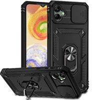 Estuche Gangxun Para Samsung Galaxy A04, Soporte Giratorio 360°, Estilo Mecánico Y Magnético