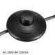 thumbnail image 4 of Uxcell Interruptor de Pedal de Botón de Empuje en Línea, Control de Luz con el Pie Interruptor Negro, 4 of 7