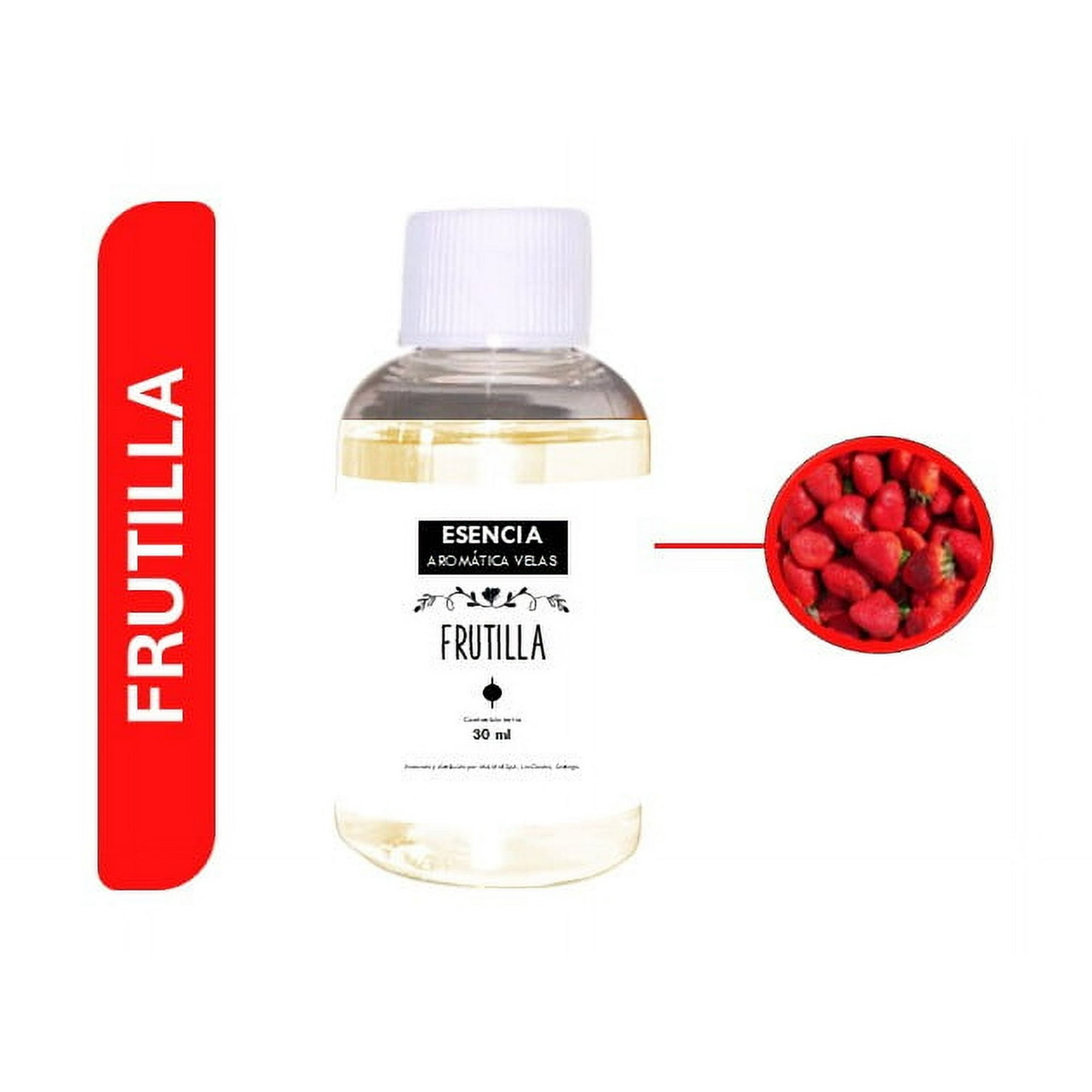 Aromas Mini Mall - Esencias Aromáticas Pura Para Velas De Soya Y Parafina 30ml Frutilla