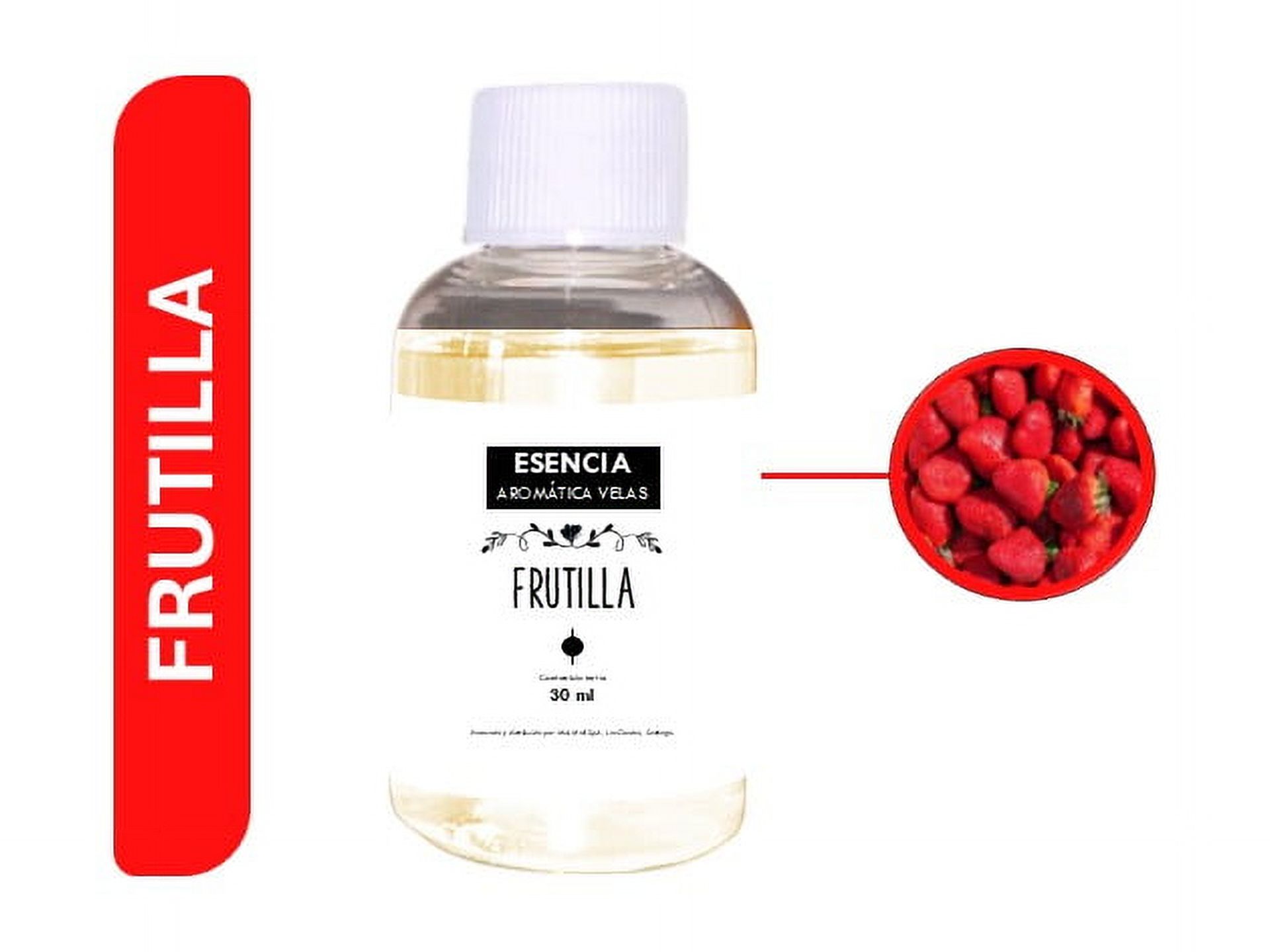 Aromas Mini Mall - Esencias Aromáticas Pura Para Velas De Soya Y Parafina 30Ml Frutilla
