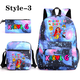thumbnail image 1 of Cartoon Manana Sera Bonito 3 Piece Backpack Boys Women's Cute Rucksack Shoulder Bag Pencil Bag Teenage School Bag, 1 of 3
