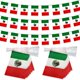 thumbnail image 1 of Guirnalda de banderas mexicanas TSMD, paquete de 2, 18 m, 40 mini banderas, 1 of 6