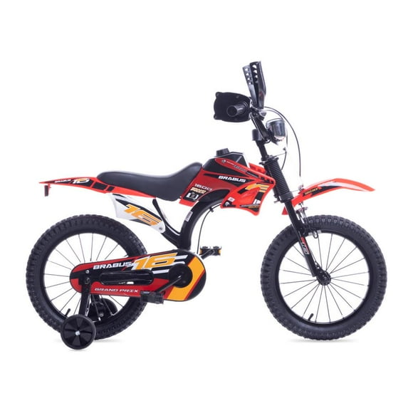Bicicleta Mtb Aro 16 1600 Motobike Rojo