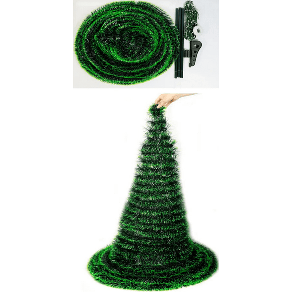 Árbol De Navidad Artificial Plegable Fácil Armado 150cm