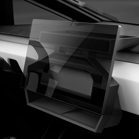 Organizador De Almacenamiento Debajo De La Pantalla Spigen Para Tesla Cybertruck