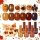 thumbnail image 1 of Set de 6 esmaltes de gel Beetles Just Fall – tonos Mocha y Nude, 1 of 8