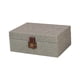 thumbnail image 3 of Caja De Almacenamiento Portátil Para Decoración De Villa, Modelo De Decoración De Habitación, Almacenamiento Del Hogar, Grande, Azul Niebla, 3 of 3