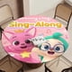 thumbnail image 5 of PINKFONG-theme Fitted Round Tablecloths Elastic Edged Table Covers Waterproof Table Cloth for Kitchen Holiday Party Tables Decor 120cm, 5 of 6