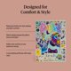 thumbnail image 4 of Funda De Almohada De Satén Lisa Frank Refrescante Con Cierre Oculto 48 X 66 Cm, 4 of 8
