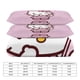 thumbnail image 4 of Cartoon Hello Kitty Comforter Telephone 3-Piece Bed Sheets Warm Kawaii Bedding Set Cute Soft Bedclothes for Boys Girls Kids Twin, 4 of 5