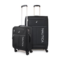 Pack 2 Maletas De Tela S+L Nautica Valencia 10K Y 23K Negra