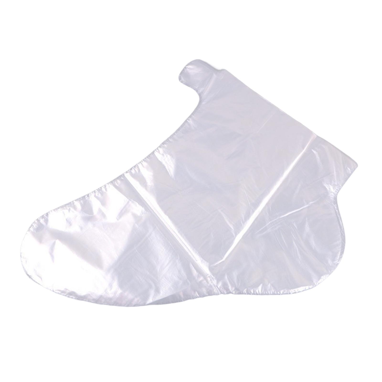 Magideal - 100 Piezas Hidratante Para Manos Y Pies, Calcetines Más Gruesos Y Cómodos Protectores Para Manos Y Pies Botines Spa Transparente Anti Ceniza Mano Pies