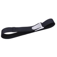 Ioensy - Cinturón De Pesas Para Buceo Con Hebilla Qr, Cinturón De Cintura Para Buceo Y Esnórquel, Negro, 1,8 M