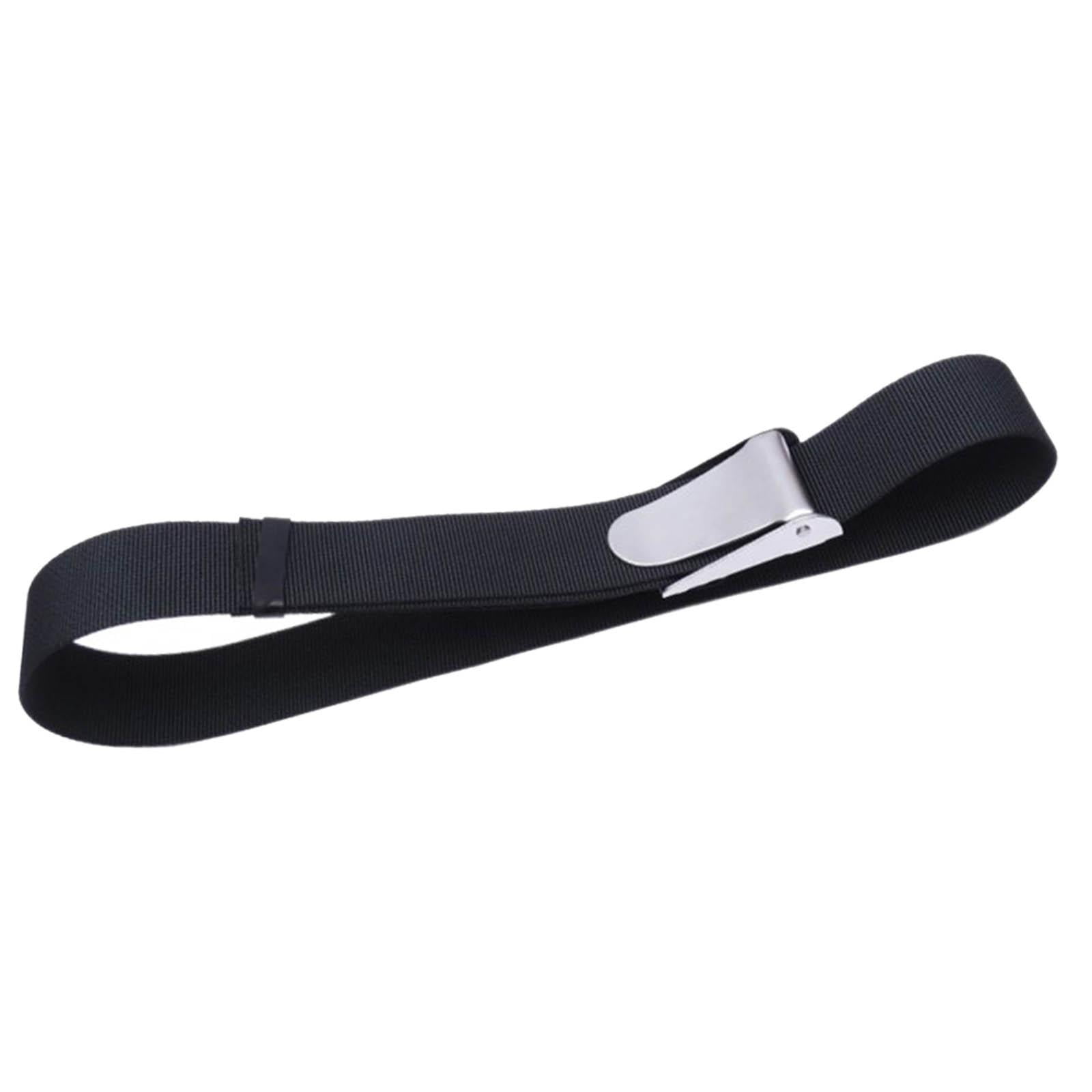 Ioensy - Cinturón De Pesas Para Buceo Con Hebilla Qr, Cinturón De Cintura Para Buceo Y Esnórquel, Negro, 1,8 M