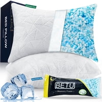 Cooling Pillows Betu, Juego De 2 Unidades De Espuma Viscoelástica, Tamaño Estándar