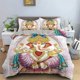 thumbnail image 1 of Lord Ganesha Indian Elephant Bohemia Mandala Bedding Set Boys Girls Duvet Cover Pillowcase Bed Kids Adult, 1 of 5