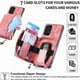 thumbnail image 4 of Funda Tipo Cartera con Correa Cruzada para Samsung Galaxy A32 5G Protección Contra Golpes Rosa, 4 of 5