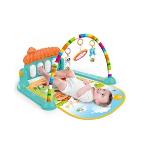 Mundo Online - Gimnasio 3 En 1 Musical Para Bebe Piano Didáctico