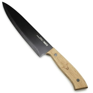 Disparo - Cuchillo Prm Wayu Mango Madera Acero Antiadherente