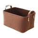 thumbnail image 1 of Cesta De Almacenamiento De Juguetes Para Perros Con Asas, Grande, Para Juguetes, Abrigos, Mantas, Color Café, 1 of 5