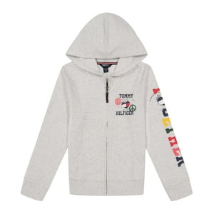 Sudadera Con Capucha Tommy Hilfiger De Forro Polar Con Cierre Completo Para Niña 2T