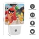 thumbnail image 2 of Angry Birds 2 Luz nocturna LED con sensor de anochecer a amanecer para dormitorio, baño, pasillo, escaleras - Lámpara LED nocturna de enchufe, 0.5W - 1 pieza, 2 of 6