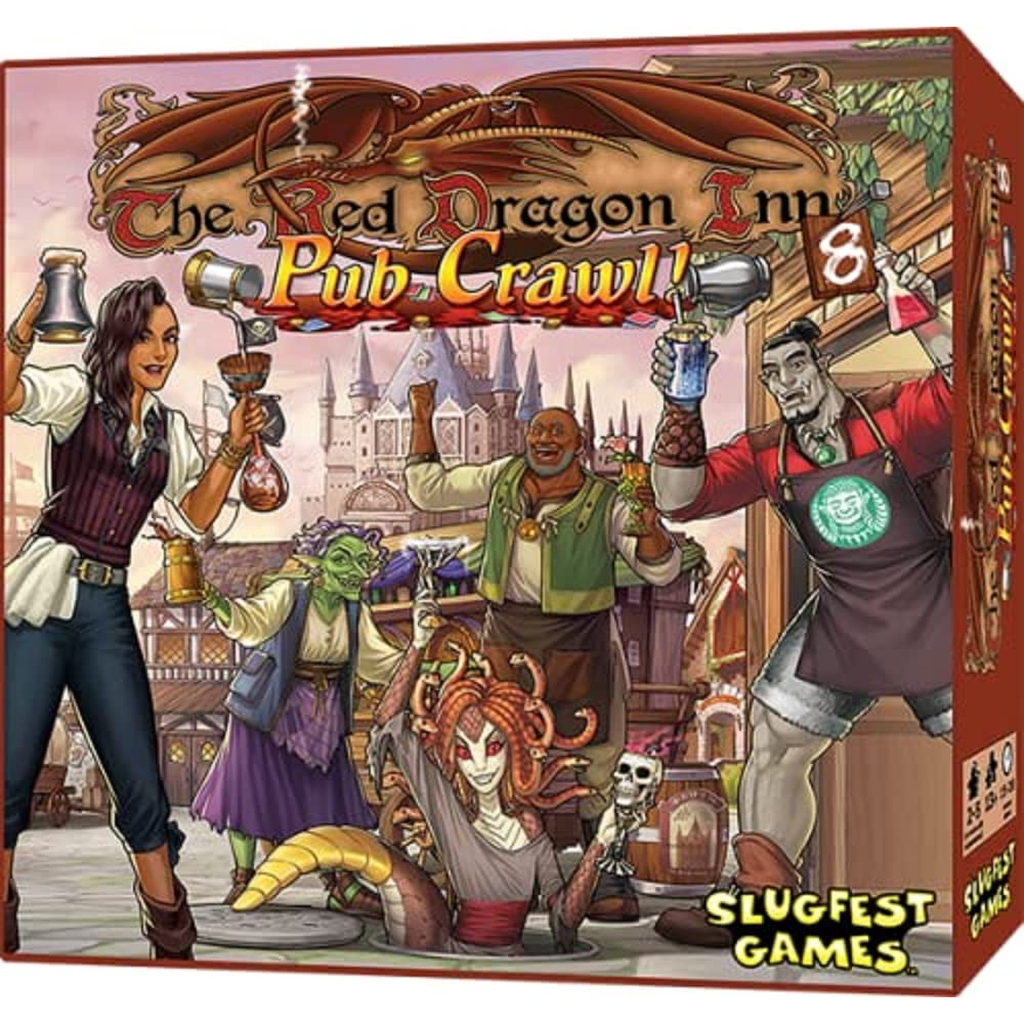 Juego De Mesa Slugfest Games Red Dragon Inn 8 The Pub Crawl