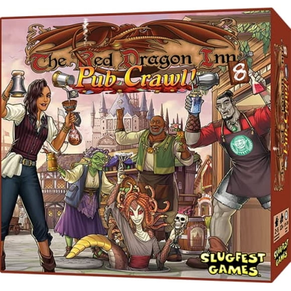 Juego de mesa Slugfest Games Red Dragon Inn 8 The Pub Crawl