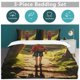 thumbnail image 5 of One PieceCartoon Collection 3-Piece Comforter Set, Personalized Bedding Decor for Kids And Teens Bed Sheets, 5 of 5