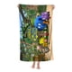 thumbnail image 3 of Junction Jungle Toalla de playa de secado rápido con diseño temático, regalo para mujeres y niñas, ideal para cumpleaños, fans, amantes de la música, uso en la playa o al aire libre, 78 × 160 cm, 3 of 6